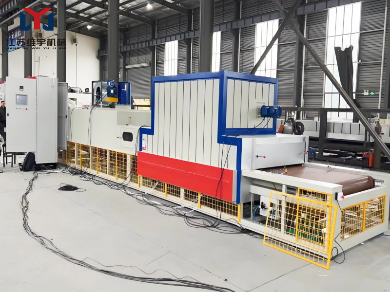 胶板涂层固化隧道炉