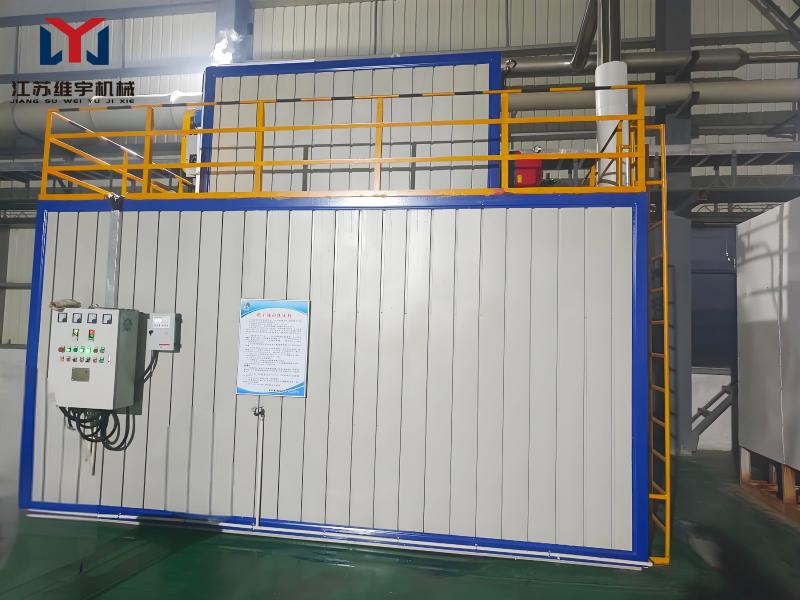 蜂窝活性碳水份烘干专用燃气烘箱