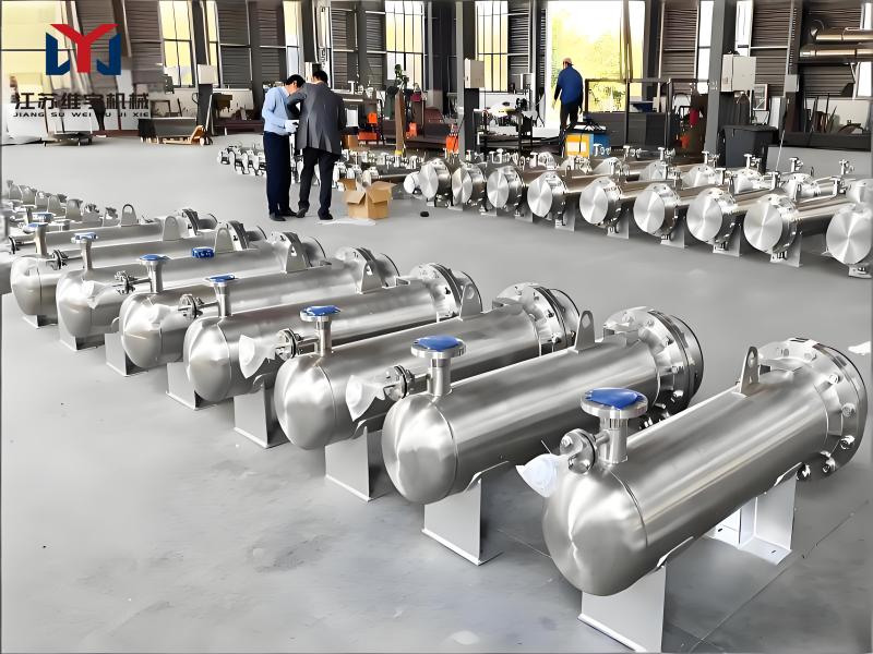 气体管道加热器装车发货